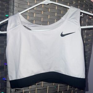 Nike Women's Black and White Sports Bra